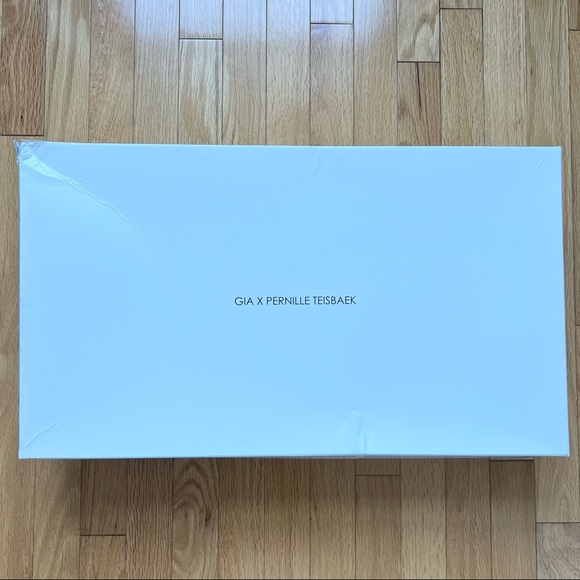 Gia Borghini X Pernille Teisbaek black leather knee-high boots - Picture 11 of 14